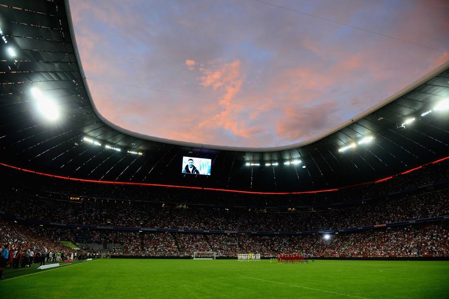 Allianz Arena, Bayern e Milan si sfidano nell&#39;Audi Cup. Getty Images